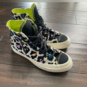 Chuck Taylor Converse Velvet leopard